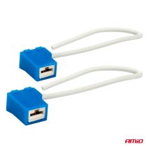 ΦΙΣΑ ΚΕΡΑΜΙΚΗ ΓΩΝΙΑ 12/24V ΓΙΑ ΛΑΜΠΕΣ ΑΛΟΓΟΝΟΥ H1/H3 ΜΕ ΚΑΛΩΔΙΟ ΑΜΙΟ - 2 ΤΕΜ. Auto Moto Tyres 