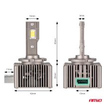 ΛΑΜΠΕΣ LED D3S 9>16V 70W 6.500K 8600lm (ΜΕ ΨΥΚΤΡΑ) XD SERIES ΑΜΙΟ - 2 ΤΕΜ. Auto Moto Tyres 