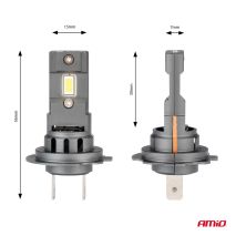 ΛΑΜΠΕΣ LED H7 12V 44W 6.500K 3.936lm CSP X4 SERIES AVIATOR PLUG & PLAY ΑΜΙΟ - 2 ΤΕΜ. Auto Moto Tyres 