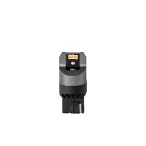 WY21W (T20) 12/24V W3x16d 6xSMD3020 CAN-BUS ΠΟΡΤΟΚΑΛΙ LIMITED BLACK BLISTER M-TECH - 1 Τεμ. Auto Moto Tyres 