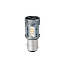 P21/5W 12/24V BAY15d 12xSMD3030 LED CAN-BUS ΚΟΚΚΙΝΟ PLATINIUM BLISTER M-TECH - 1 Τεμ. Auto Moto Tyres 