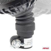 ΦΑΡΟΣ ΦΙΜΕ HEAVY DUTY W28P 12/24V 16LED ΕΛΑΣΤΙΚΟΣ ΒΙΔΩΤΟΣ ΠΟΡΤΟΚΑΛΙ Υ169mm Φ110mm AMIO - 1 τεμ. Auto Moto Tyres 
