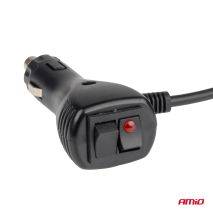 ΦΑΡΟΣ ΦΙΜΕ HEAVY DUTY W28M 12/24V ΠΟΡΤΟΚΑΛΙ 16LED ΜΑΓΝΗΤΙΚΟΣ/ΒΙΔΩΤΟΣ ΜΕ ΦΙΣ ΑΝΑΠΤΗΡΑ Υ89mm Φ110mm AMIO - 1 τεμ. Auto Moto Tyres 