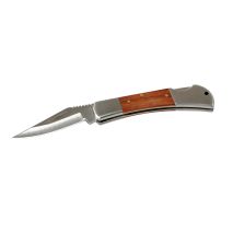 ΣΟΥΓΙΑΣ / ΜΑΧΑΙΡΙ ΤΣΕΠΗΣ POCKET KNIFE INOX ΜΕ ΞΥΛΙΝΗ ΛΑΒΗ 18x11,5x23cm ΣΕ ΣΤΑΝΤ LAMPA - 24 ΤΕΜ. Auto Moto Tyres 