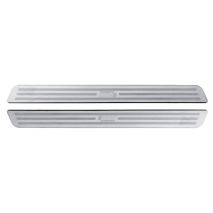 Εσωτερικά μασπιέ πόρτας (Inox) 33x3,2cm - 2 Tεμ. Auto Moto Tyres 