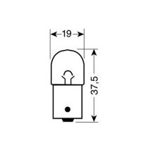 ΛΑΜΠΑ 12V/R5W ΦΟΥΝΤΟΥΚΑΚΙ Auto Moto Tyres 