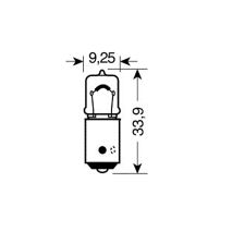 ΛΑΜΠΑ ΑΛΟΓΟΝΟΥ 12V/6W ΒΑΧ9s Η6W Auto Moto Tyres 