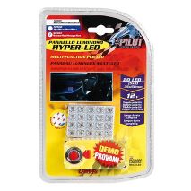 ΠΛΑΦΟΝΙΕΡΑ ΜΕ 20 LED (35x50mm) Auto Moto Tyres 