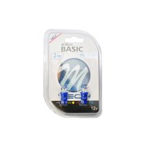 T10 W5W 12V W2,1x9,5d LED 1xFlux 8mm ΜΠΛΕ ΔΙΑΘΛΑΣΗΣ (ΚΑΡΦΩΤΟ ΑΚΑΛΥΚΟ) BLISTER 2ΤΕΜ. M-TECH Auto Moto Tyres 