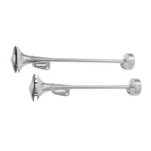 ΚΟΡΝΑ ΔΙΠΛΗ ΠΝΕΥΜΑΤΙΚΗ 118dB 24V  58+64cm ΜΕ ΒΑΣΕΙΣ ΣΤΗΡΙΞΗΣ Auto Moto Tyres 