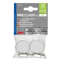ΚΟΛΙΕΔΕΣ ΣΦΙΓΚΤΗΡΕΣ ΥΨΟΥΣ 12mm & ΔΙΑΜΕΤΡΟΥ 13>23mm ΑΠΟ ΑΝΟΞΕΙΔΩΤΟ ΑΤΣΑΛΙ 2 ΤΕΜ. Auto Moto Tyres 