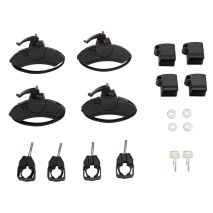 ΒΑΣΗ ΣΚΙ ΟΡΟΦΗΣ FATCAT 4 EVO BLACK 4 ΖΕΥΓΑΡΙΑ ΣΚΙ / 2 SNOWBOARD YAKIMA ΜΑΥΡΗ 57cm ΥΑΚΙΜΑ Auto Moto Tyres 