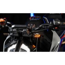 ΦΛΑΣ MOTO PROJECT 002 ΜΑΥΡΑ 12V COB LED TECHNOLOGY PARAXITE - 2 ΤΕΜ. Auto Moto Tyres 