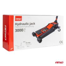 ΓΡΥΛΟΣ ΥΔΡΑΥΛΙΚΟΣ ΜΕ ΡΟΔΕΣ 3.000KG (ΥΨΟΣ 75-510mm) - 1 Τεμ. Auto Moto Tyres 