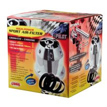 ΦΙΛΤΡΟΧΟΑΝΗ ΚΩΝΙΚΗ CHROME-LOOK ΧΡΩΜΙΟΥ 60-114mm Auto Moto Tyres 