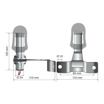 Βάση Στήριξης Φάρου FIX-5 85mm Auto Moto Tyres 