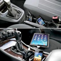 ΦΟΡΤΙΣΤΗΣ ΑΝΑΠΤΗΡΑ HUB-2 ME 4 USB 12/24V 3100mA Auto Moto Tyres 