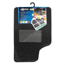 Πατάκια ΜΟΚΕΤΑ+PVC COSMO 45x66+45x33 4τεμ. Ανθρακί Auto Moto Tyres 