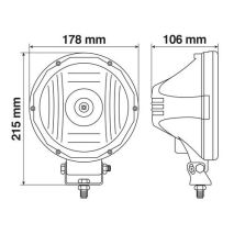 ΠΡΟΒΟΛΕΑΣ MARS 18W ΜΕ 1 CREE LED Auto Moto Tyres 