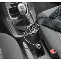 ΦΟΡΤΙΣΤΗΣ ΑΝΑΠΤΗΡΑ ΓΙΑ LAPTOP ΜΕ 12 ΑΝΤΑΠΤΟΡΕΣ 12V 90W Auto Moto Tyres 