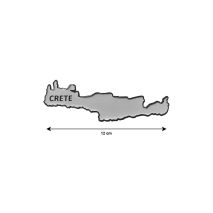 ΚΡΗΤΗ ΑΥΤΟΚΟΛΛΗΤΟ 12 cm ΧΡΩΜΙΟ (ΝΙΚΕΛ) ΜΕ ΕΠΙΚΑΛΥΨΗ ΕΠΟΞΕΙΔΙΚΗΣ ΡΥΤΙΝΗΣ (ΥΓΡΟ ΓΥΑΛΙ) - 1 ΤΕΜ. Auto Moto Tyres 