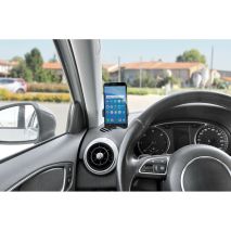 ΒΑΣΗ ΚΙΝΗΤΟΥ ΤΑΜΠΛO/ΠΑΡ-ΜΠΡΙΖ ΜΕ ΒΕΝΤΟΥΖΑ SNAP FIN 55-80mm SILVER LINE Auto Moto Tyres 