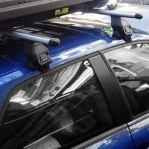 KIT ΜΕ ΜΠΑΡΕΣ ΟΡΟΦΗΣ ΓΙΑ AUDI A3 8P 3D 2004-2012 ΑΛΟΥΜΙΝΙΟΥ TEMA MENABO (AL2-3360-FIX001G)-2 ΤΕΜ. Auto Moto Tyres 