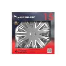 ΤΑΣΙΑ 15" HUBCAP SPARK ΑΣΗΜΙ - - AMIO ΣΕΤ 4ΤΕΜ ΣΕ KOYTI Auto Moto Tyres 