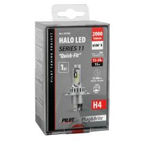 ΛΑΜΠΑ LED H4 12/24V P43t 6.500K 2.000lm 15W 12LED SEOUL CSP-Y19chips HALO LED SERIE 11 PLUG & BRITE LAMPA - 1ΤΕΜ. Auto Moto Tyres 