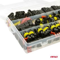 ΦΙΣ & ΒΥΣΜΑΤΑ ΚΑΛΩΔΙΩΝ 6 ΤΥΠΩΝ 12/24V ΑΡΣΕΝΙΚΑ ΚΑΙ ΘΗΛΥΚΑ ΣΕΤ ΑΜΙΟ - 352 ΤΕΜ. Auto Moto Tyres 