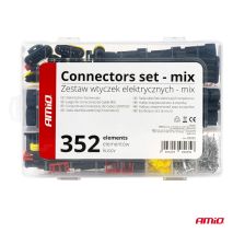 ΦΙΣ & ΒΥΣΜΑΤΑ ΚΑΛΩΔΙΩΝ 6 ΤΥΠΩΝ 12/24V ΑΡΣΕΝΙΚΑ ΚΑΙ ΘΗΛΥΚΑ ΣΕΤ ΑΜΙΟ - 352 ΤΕΜ. Auto Moto Tyres 