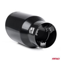 ΑΚΡΟ (ΜΠΟΥΚΑ) ΕΞΑΤΜΙΣΗΣ MT-024B ΜΑΥΡΟ ΧΡΩΜΑ Φ43-62 160x89mm ΑΜΙΟ - 1 ΤΕΜ. Auto Moto Tyres 