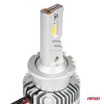 ΛΑΜΠΕΣ LED D4S/D4R 12V 6.000K 6800lm CAN-BUS D-BASIC SERIES AMIO - 2 Τεμ. Auto Moto Tyres 