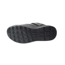 Πιστοποιημένα Παπούτσια Ασφαλείας Εργασίας σε στυλ Σαμπό Basic 2.0 από την Euroroutier σε μέγεθος EU42/UK8 σε Μαύρο Χρώμα με Λευκές Ραφές, Γκρι λεπτομέρεια και Λουράκι Αστραγάλου Auto Moto Tyres 