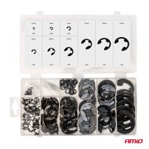 ΚΛΙΠΣ/ΑΣΦΑΛΕΙΕΣ ΕΞΩΤΕΡΙΚΕΣ E-CLIP ΜΕΤΑΛΛΙΚΑ ΣΕΤ ΔΙΑΦΟΡΑ ΜΕΓΕΘΗ AMIO - 300 τεμ. Auto Moto Tyres 