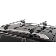 ΜΠΑΡΕΣ ΑΛΟΥΜΙΝΙΟΥ ARIEM XL 131,5 cm ΣΕ ΑΣΗΜΙ ΧΡΩΜΑ ΓΙΑ ΟΡΟΦΗ ΜΕ FLUSH ΚΑΙ RAISED RAILS MENABO - 2 ΤΕΜ. Auto Moto Tyres 