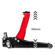 ΓΡΥΛΟΣ ΥΔΡΑΥΛΙΚΟΣ ΜΕ ΡΟΔΕΣ 3.000KG (ΥΨΟΣ 75-510mm) - 1 Τεμ. Auto Moto Tyres 