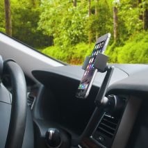 Βάση XENOMIX CD ΚΑΙ ΑΕΡΑΓΩΓΟΥ για Smartphone χρώμα μαύρο Auto Moto Tyres 