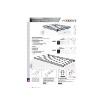 ΣΧΑΡΑ ΟΡΟΦΗΣ KARGO RACK 340x145cm ΣΙΔΕΡΕΝΙΑ ΜΕ ΠΛΑΙΝΑ ΠΡΟΦΙΛ ΑΛΟΥΜΙΝΙΟΥ Auto Moto Tyres 