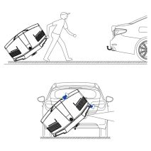 ΜΠΑΓΚΑΖΙΕΡΑ ΚΟΤΣΑΔΟΡΟΥ 400 LT TOWBOX V3 ARCTIC WHITE (ΛΕΥΚΟ) ΜΕ LED ΦΑΝΑΡΙΑ Auto Moto Tyres 