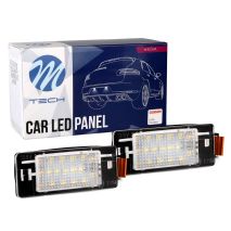 ΦΩΤΑ ΠΙΝΑΚΙΔΑΣ LED OPEL VECTRA C / INSIGNIA / ASTRA J MTECH - 2 ΤΜΧ. Auto Moto Tyres 