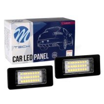 ΦΩΤΑ ΠΙΝΑΚΙΔΑΣ LED SKODA MTECH - 2 ΤΜΧ. Auto Moto Tyres 