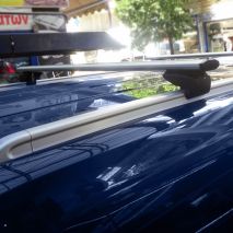 KIT ΜΕ ΜΠΑΡΕΣ ΟΡΟΦΗΣ ΓΙΑ FORD TRANSIT CONNECT ΜΕ FLUSH RAILS 2013+ ΑΛΟΥΜΙΝΙΟΥ ΜΕΝΑΒΟ (LINCE XL 8880/MB) Auto Moto Tyres 