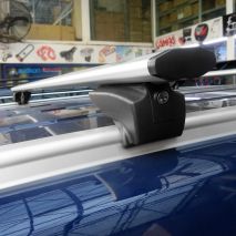 KIT ΜΕ ΜΠΑΡΕΣ ΟΡΟΦΗΣ ΓΙΑ FORD TRANSIT CONNECT ΜΕ FLUSH RAILS 2013+ ΑΛΟΥΜΙΝΙΟΥ ΜΕΝΑΒΟ (LINCE XL 8880/MB) Auto Moto Tyres 