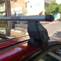 KIT ΜΕ ΜΠΑΡΕΣ ΟΡΟΦΗΣ ΓΙΑ HONDA CIVIC VI SEDAN 4D 1996-2001 ΑΛΟΥΜΙΝΙΟΥ TEMA MENABO (AL1-3360-FIX026G)-2 ΤΕΜ. Auto Moto Tyres 