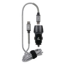 ΦΟΡΤΙΣΤΗΣ ΑΝΑΠΤΗΡΑ ΜΕ 2 USB ΚΑΙ ΚΑΛΩΔΙΟ ΦΟΡΤΙΣΗΣΚΑΙΣΥΓΧΡΟΝΙΣΜΟΥ 100cm TYPE-C KIT PRO 18W 12/24V Auto Moto Tyres 