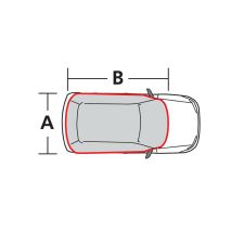 ΕΞΩΤΕΡΙΚΟ ΠΡΟΣΤΑΤΕΥΤΙΚΟ ΗΜΙ-ΚΑΛΥΜΜΑ ΑΥΤΟΚΙΝΗΤΟΥ UMBRELLA (SMALL έως 8,42 m) Auto Moto Tyres 