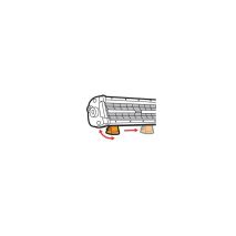 ΠΡΟΒΟΛΕΑΣ PLUTON 10>30V 72LED 120W 10.800lm 2 ΧΡΗΣΕΩΝ (ΚΑΡΦΙ LED & ΘΕΣΕΩΣ ΠΟΡΤΟΚΑΛΙ) 559x89cm 1ΤΕΜ. Auto Moto Tyres 
