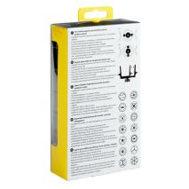 ΒΑΣΗ ΚΙΝΗΤΟΥ ΜΑΓΝΗΤΙΚΗ ΓΙΑ ΤΕΤΡΑΓΩΝΟ/ΣΤΡΟΓΓΥΛΟ ΑΕΡΑΓΩΓΟ MAGNETO VENT PRO 55-75mm Auto Moto Tyres 