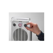 ΑΕΡΟΘΕΡΜΟ ΗΛΕΚΤΡΙΚΟ ΜΕ ΧΡΟΝΟΜΕΤΡΟ 24ΩΡΟΥ 220-240V 50/60Hz 2 ΕΠΙΠΕΔΩΝ (1800/2000W) ΛΕΥΚΟ KEMPER - 1 ΤΕΜ Auto Moto Tyres 